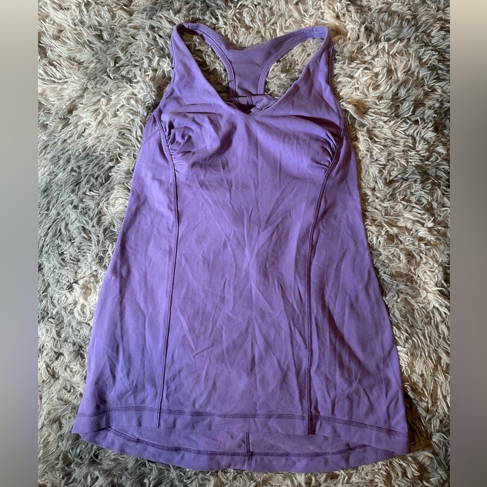 LULULEMON tank with built in bra